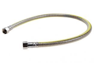 Raminex superflex gasslang RVS 150cm M24 730004